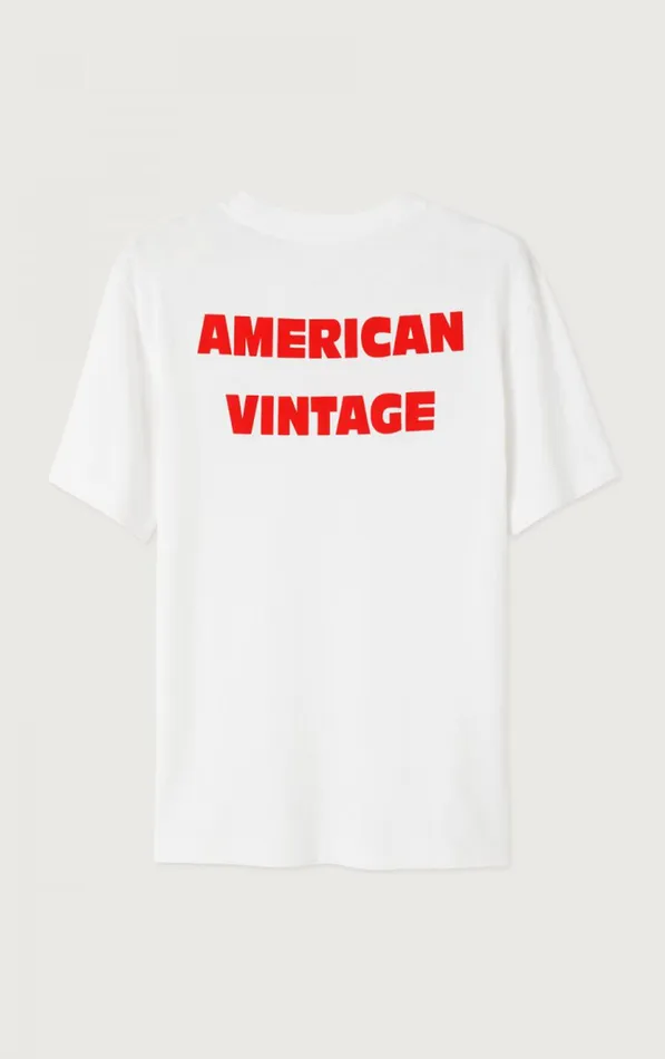 American Vintage Short Sleeve TShirts Women TShirt Ykobow White Print Green American Vintage Short Sleeve TShirts Women TShirt Ykobow White Print Green