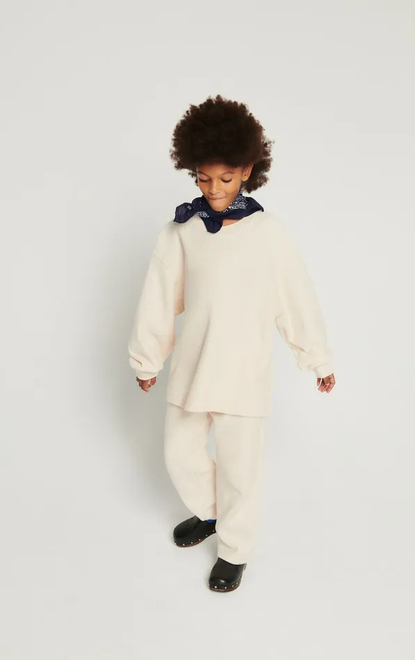 American Vintage Sweatshirts Kids Sweatshirt Bobypark Ecru