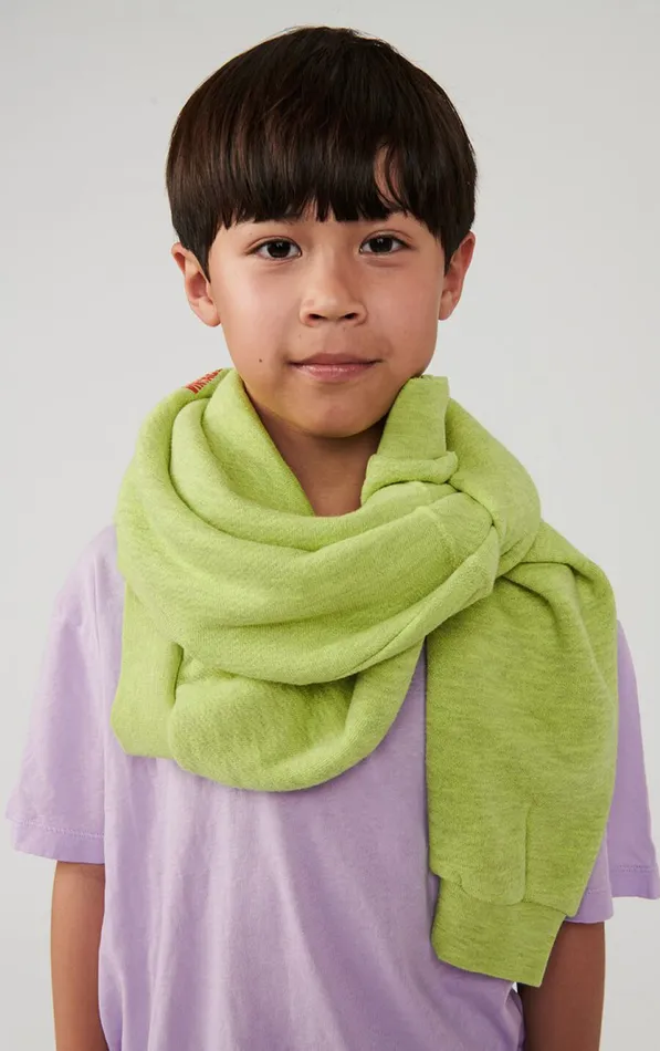 American Vintage Sweatshirts Kids Sweatshirt Doven Overdyed Fluorescent Yellow