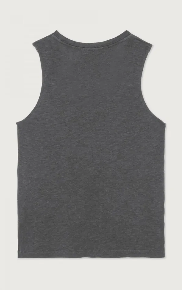 American Vintage Tops and Tanktops Women Tank Top Jacksonville Melange Charcoal American Vintage Tops and Tanktops Women Tank Top Jacksonville Melange Charcoal