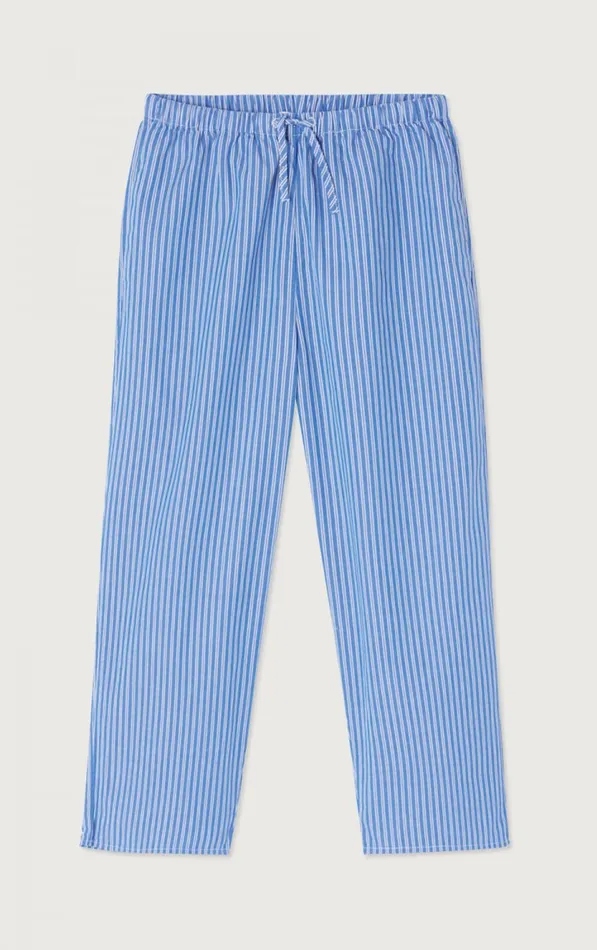 American Vintage Trousers and Shorts Kids Trousers Zatybay Aqua Stripes American Vintage Trousers and Shorts Kids Trousers Zatybay Aqua Stripes