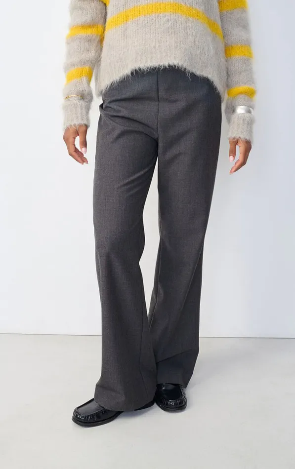 American Vintage Trousers Women Trousers Ayany Heather Grey