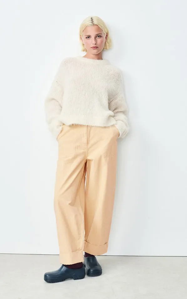 American Vintage Trousers Women Trousers Rygybay Sand
