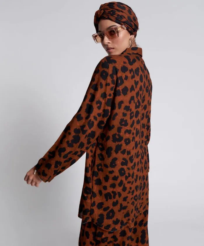 ANIMAL ANARCHY TUX TUNIC Women One Teaspoon Mini Dresses