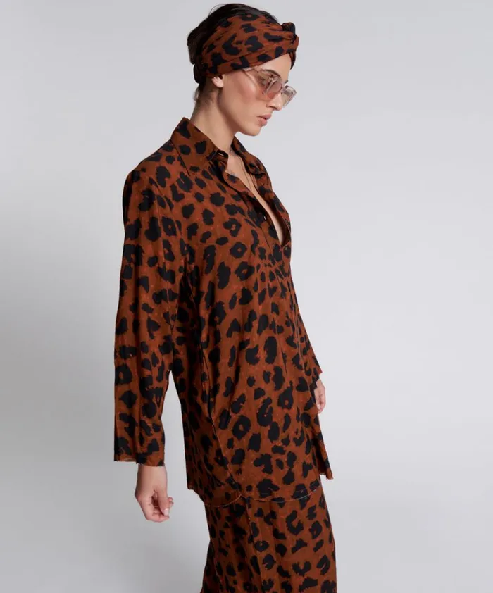 ANIMAL ANARCHY TUX TUNIC Women One Teaspoon Mini Dresses