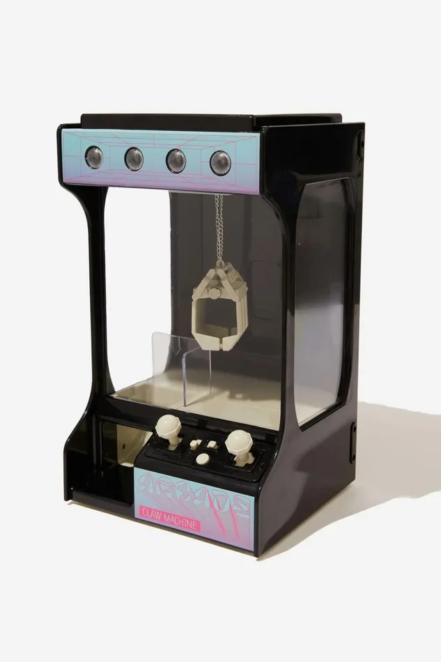 Arcade Claw Machine 30 Black Pink Blue Men Cotton On Gifting