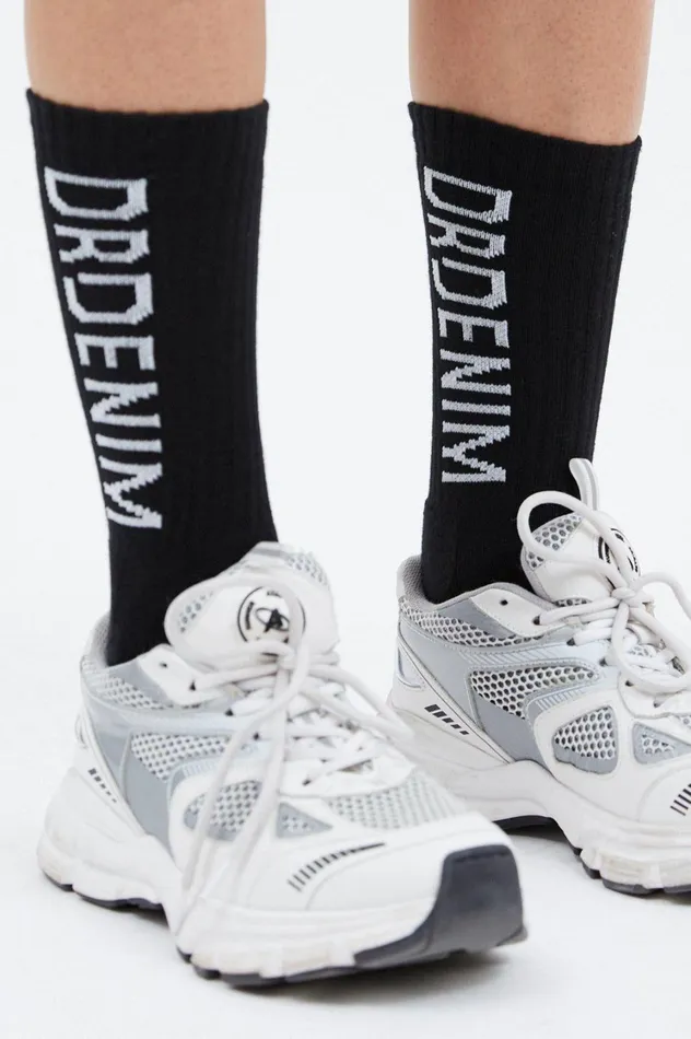 Ayo Socks 8211 Black Black Women Dr Denim Accessories