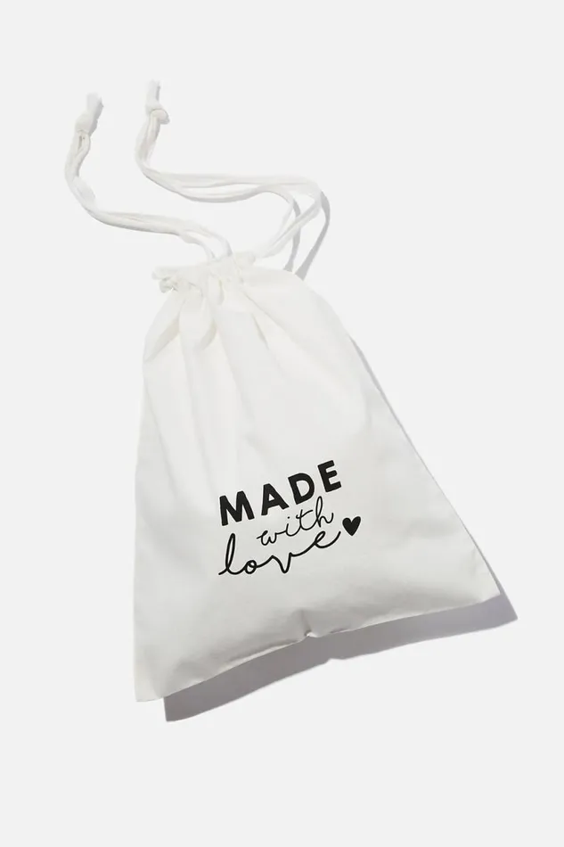 Baby Gift Bag Whitemade With Love Baby Cotton On Gifts and Accessories