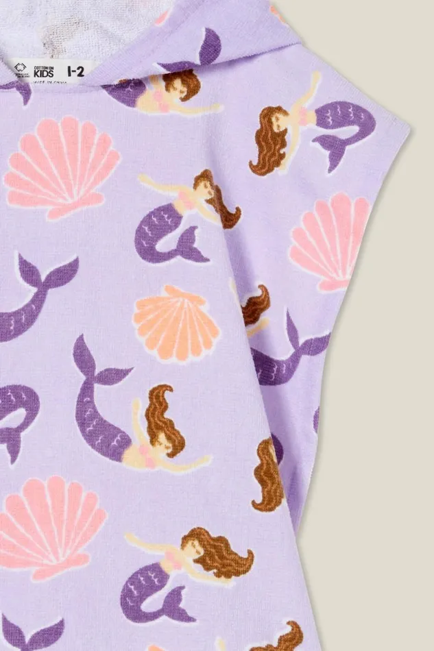 Baby Hooded Towel Vintage Lilacmermaids Baby Cotton On Swimwear Baby Hooded Towel Vintage Lilacmermaids Baby Cotton On Swimwear