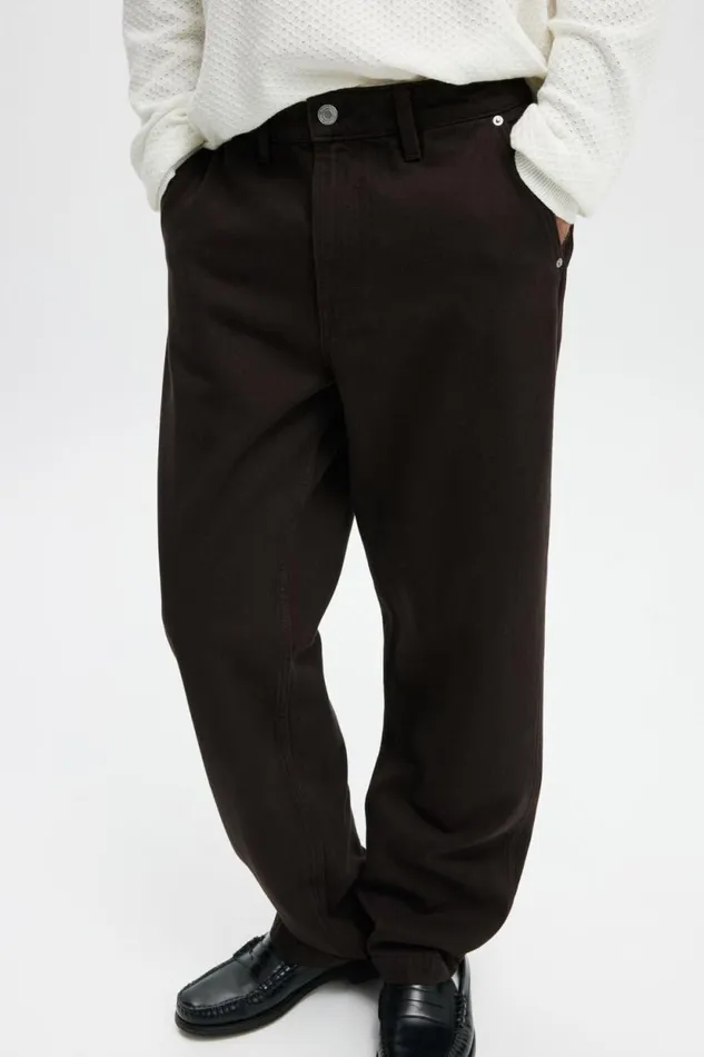 Baggy Jean Carpenter Dark Chocolate Men Cotton On Pants Baggy Jean Carpenter Dark Chocolate Men Cotton On Pants