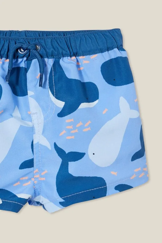 Bailey Swim Short Dusk Bluewhales Friends Baby Cotton On Swimwear Bailey Swim Short Dusk Bluewhales Friends Baby Cotton On Swimwear