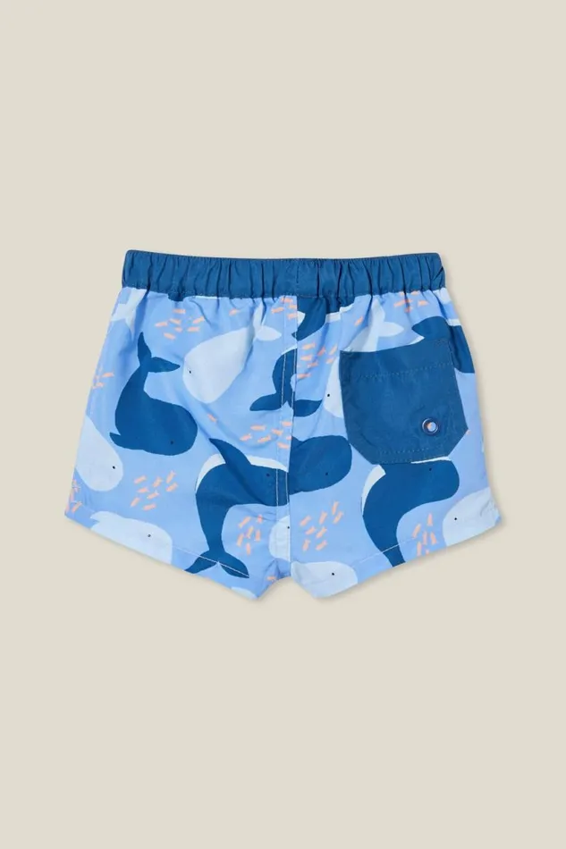 Bailey Swim Short Dusk Bluewhales Friends Baby Cotton On Swimwear Bailey Swim Short Dusk Bluewhales Friends Baby Cotton On Swimwear