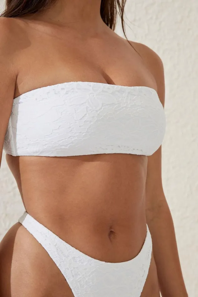 Bandeau Bikini Top Creamlace Women Cotton On Bikinis Bandeau Bikini Top Creamlace Women Cotton On Bikinis