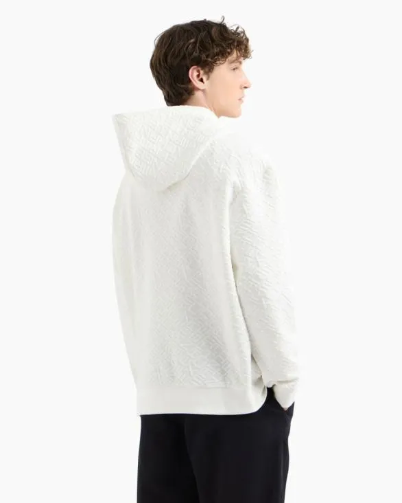 Basic Hoodie White Men Armani Matching Sets Basic Hoodie White Men Armani Matching Sets
