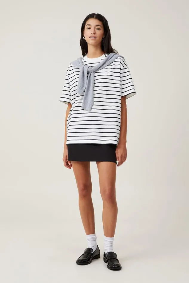 Bella Mini Skirt Black Women Cotton On Skirts