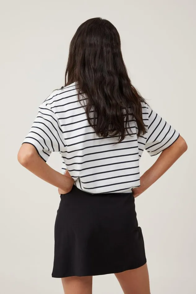 Bella Mini Skirt Black Women Cotton On Skirts