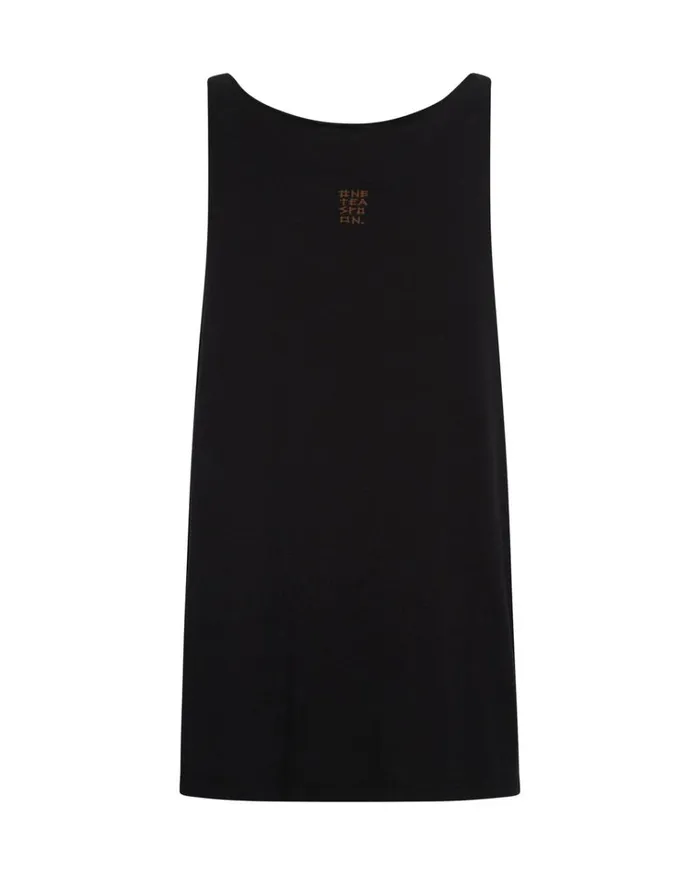 BLACK STONE ORGANIC LOGO BARELY THERE TANK Women One Teaspoon Tees and Tanks BLACK STONE ORGANIC LOGO BARELY THERE TANK Women One Teaspoon Tees and Tanks