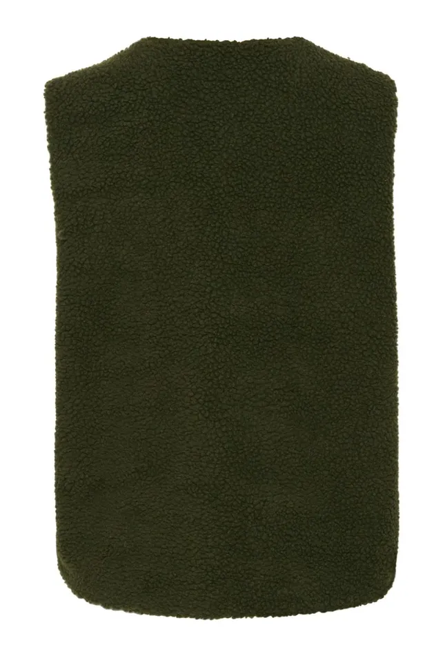Blazers and Waistcoats Women CULTURE CUtally Teddy Fleece Waistcoat