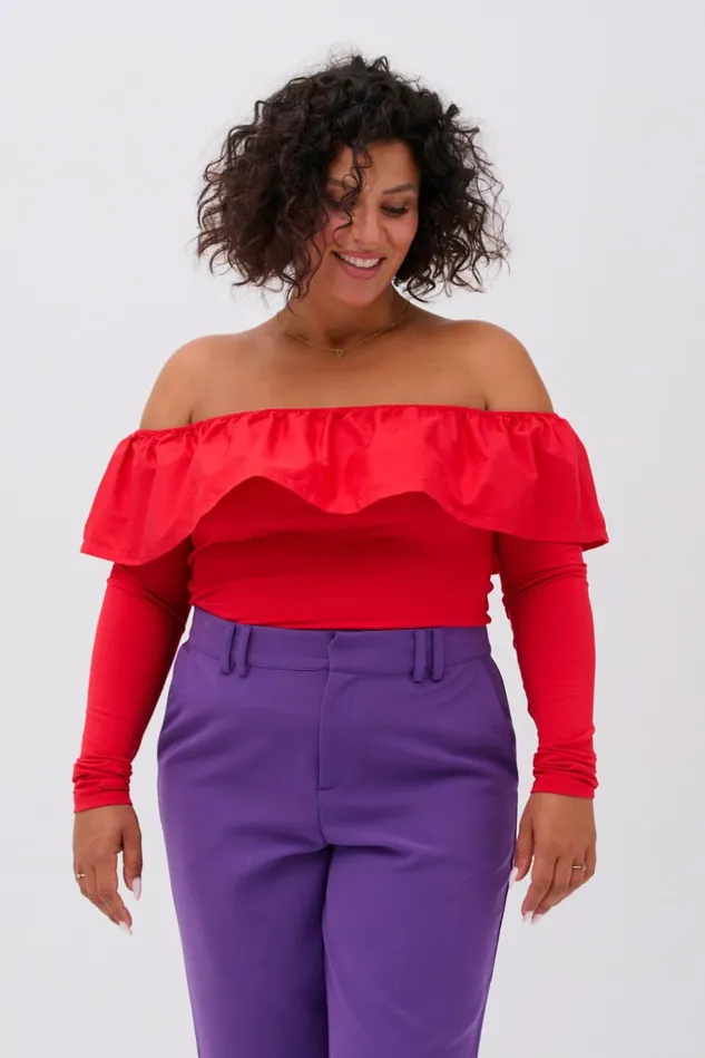 Blouses Women CULTURE CUastrid Blouse Fiery Red
