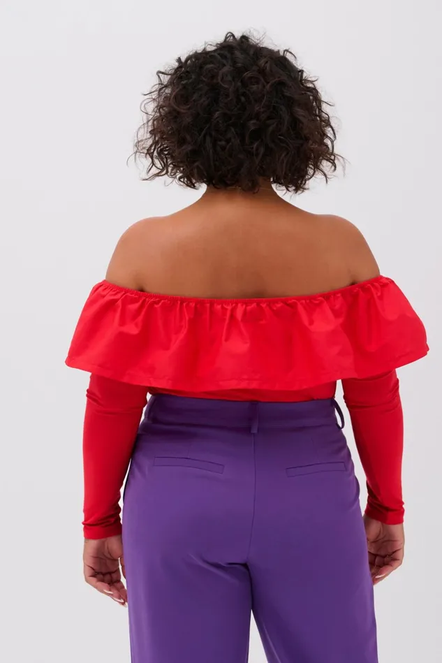Blouses Women CULTURE CUastrid Blouse Fiery Red