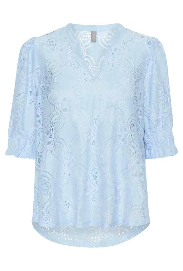 Blouses Women CULTURE CUolu Blouse Cashmere Blue