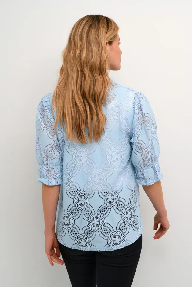 Blouses Women CULTURE CUolu Blouse Cashmere Blue