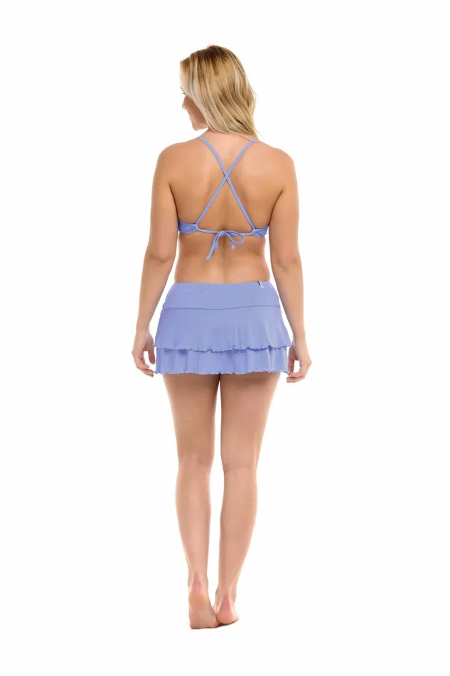 Body Glove CoverUps Women Smoothies Lambada CoverUp Skirt 8211 Periwinkle