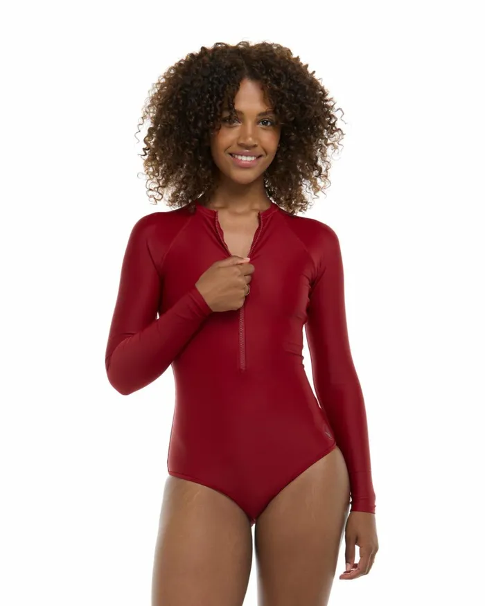 Body Glove OnePieces Women Smoothies Chanel OnePiece Swimsuit 8211 Cranberry