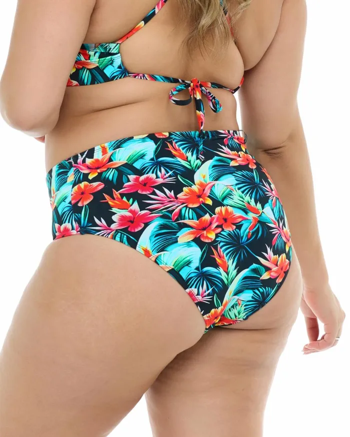 Body Glove Plus Size Swimwear Women Colola High Tide Plus Size Swim Bottom 8211 Colola Black