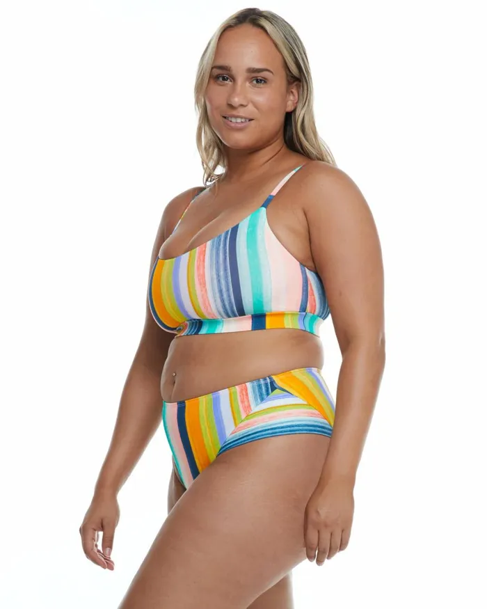 Body Glove Plus Size Swimwear Women Havana Nights Plus Size Aro Bralette Bikini Top Combo Multi