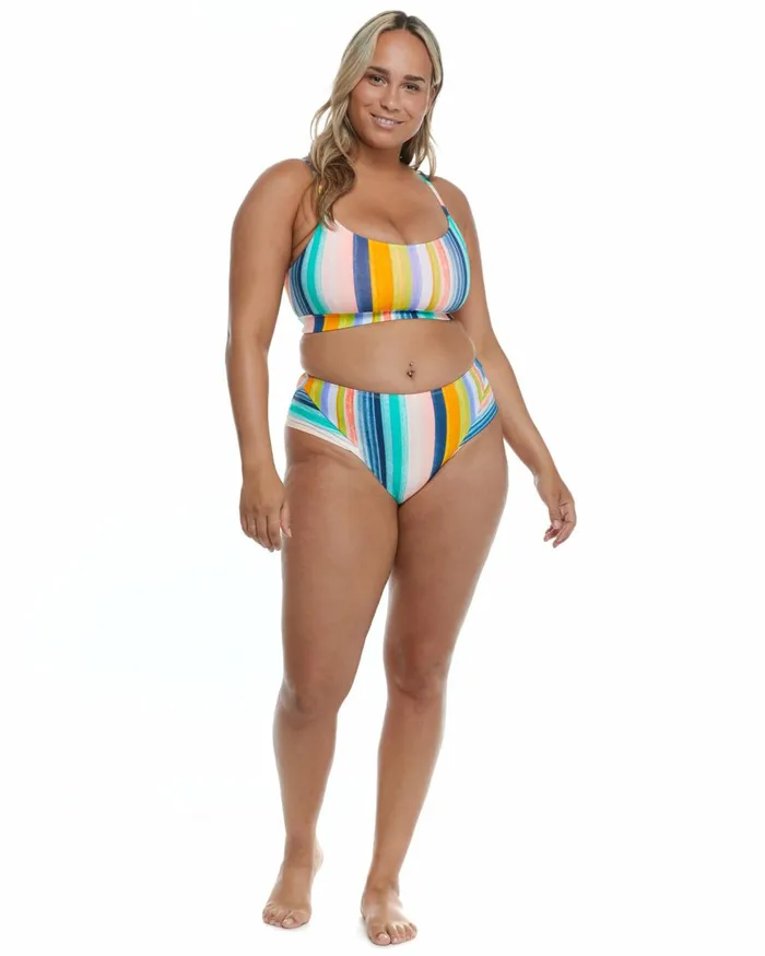 Body Glove Plus Size Swimwear Women Havana Nights Plus Size Aro Bralette Bikini Top Combo Multi