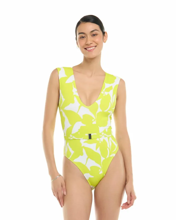 Body Glove Plus Size Swimwear Women Shade Ezry Plus Size OnePiece Swimsuit 8211 Key Lime