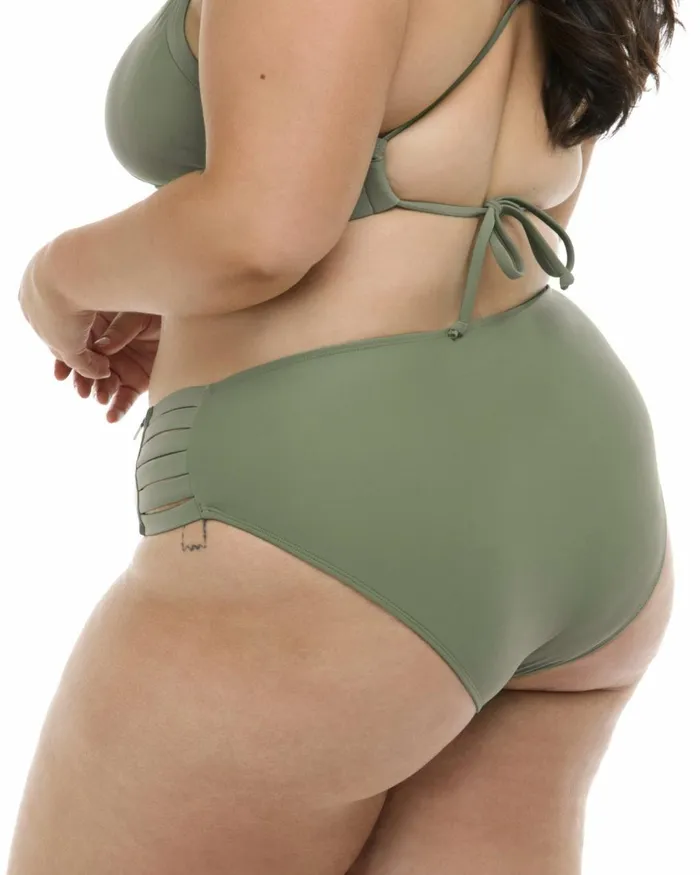 Body Glove Plus Size Swimwear Women Smoothies Retro Plus Size Swim Bottom 8211 Cactus