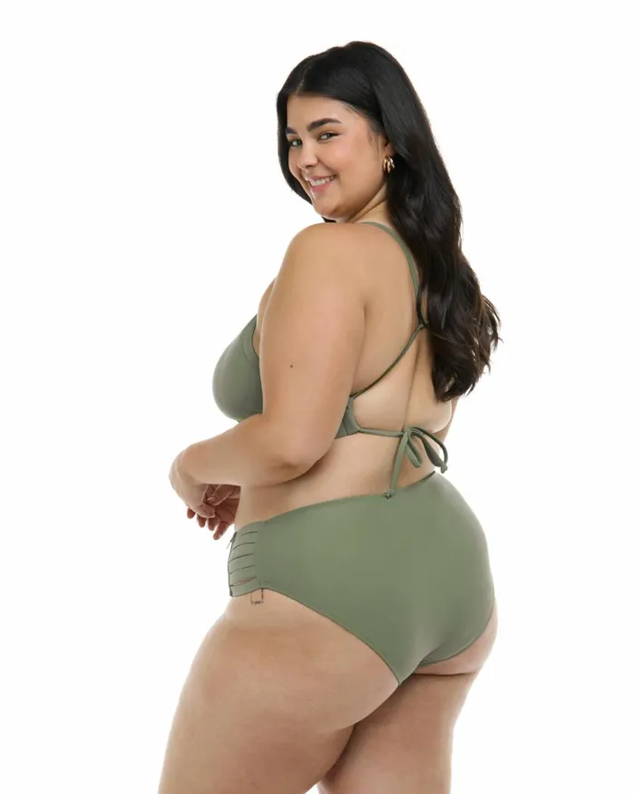 Body Glove Plus Size Swimwear Women Smoothies Retro Plus Size Swim Bottom 8211 Cactus