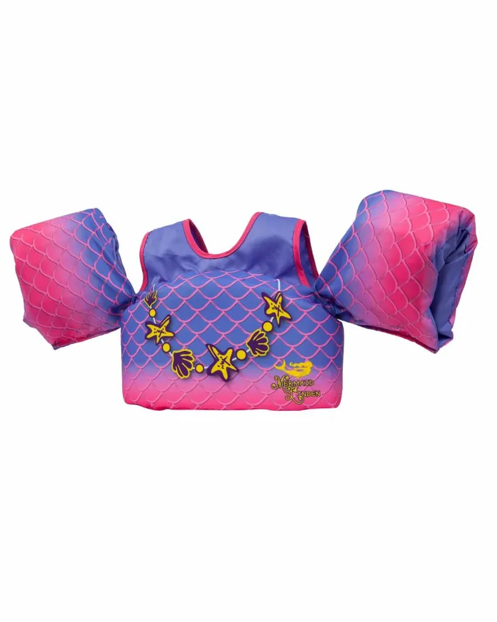 Body Glove Pumps Boards Paddle Pals Child039s Swim Vest 8211 Mermaid