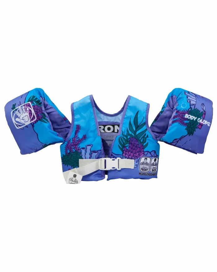 Body Glove Pumps Boards Paddle Pals Child039s Swim Vest 8211 Under Water