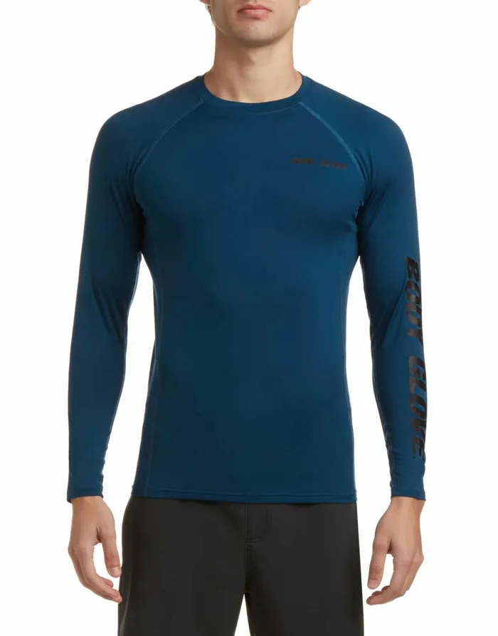 Body Glove Sun Protection Men Catalina UPF 50 LongSleeve Sun Shirt 8211 Harbor Blue