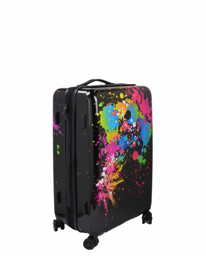 Body Glove Travel Luggage Accessories Bursts 3Piece Hardside Spinner Luggage Set 8211 Multi
