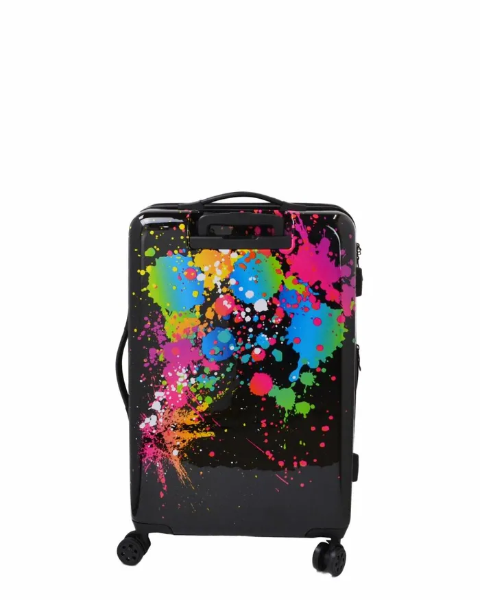 Body Glove Travel Luggage Accessories Bursts 3Piece Hardside Spinner Luggage Set 8211 Multi