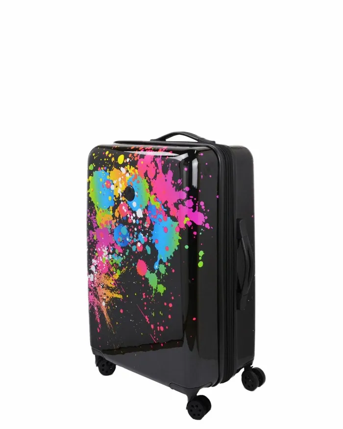Body Glove Travel Luggage Accessories Bursts 3Piece Hardside Spinner Luggage Set 8211 Multi