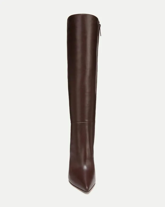 Boots and Booties Shop Veronica Beard Lisa Leather Tall Boot Black