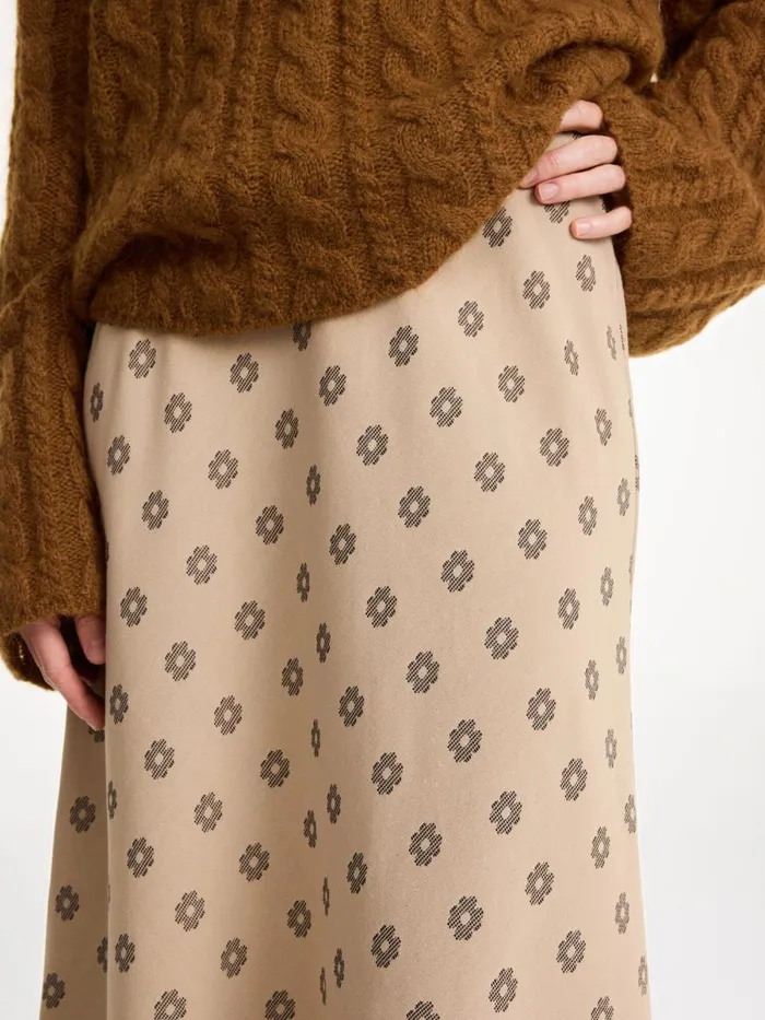 Boshan Maxi Skirt Graphic Flower Women By Malene Birger Skirts