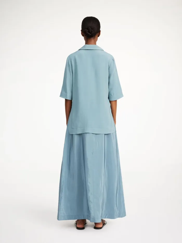 Brittiny Top Cool Water Women By Malene Birger Tops and Blouses