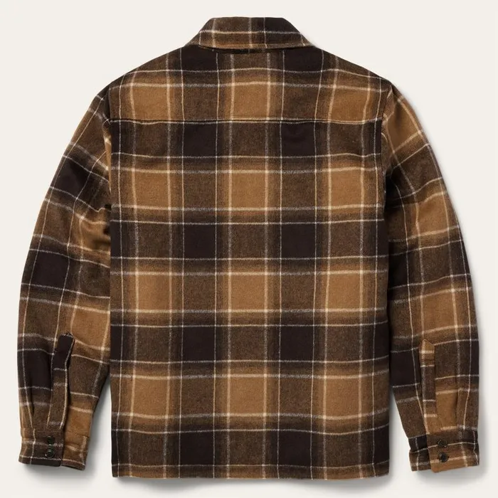 Brown Plaid Western Coat Brown Men Stetson Jackets