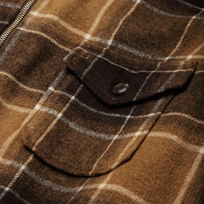 Brown Plaid Western Coat Brown Men Stetson Jackets