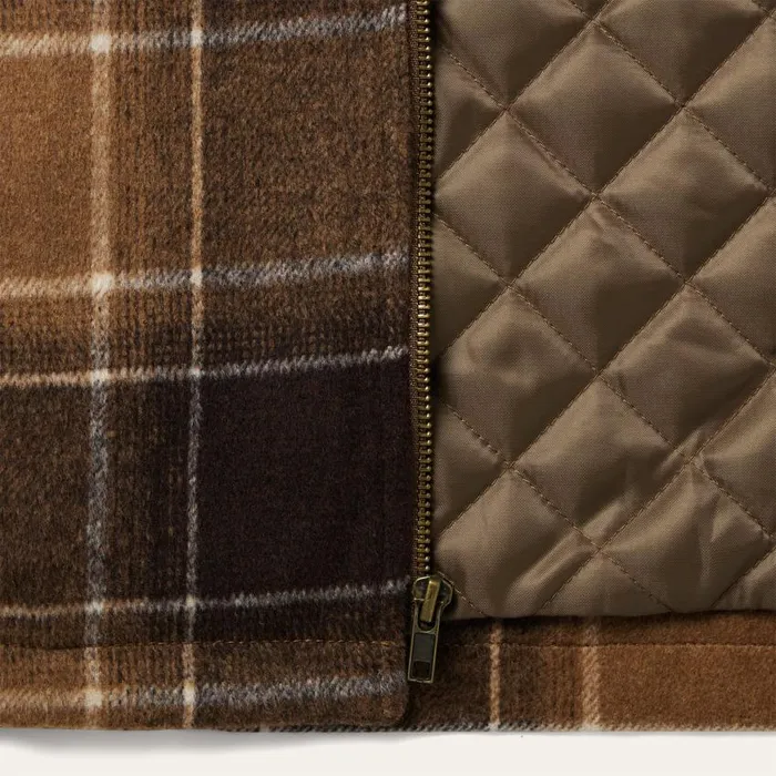 Brown Plaid Western Coat Brown Men Stetson Jackets