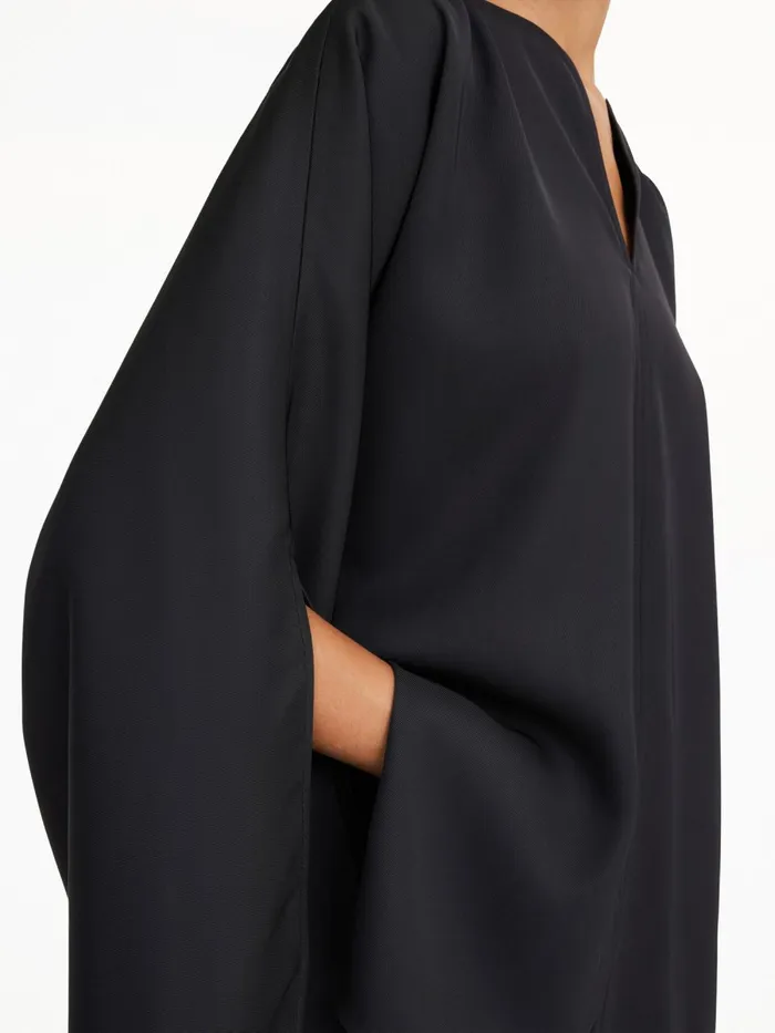 Calias TunicStyle Blouse Black Women By Malene Birger Tops and Blouses