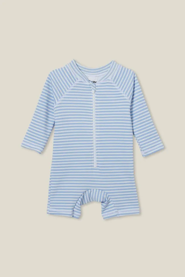 Cameron Long Sleeve Swimsuit Dusk Bluevanilla Rio Stripe Baby Cotton On Swimwear Cameron Long Sleeve Swimsuit Dusk Bluevanilla Rio Stripe Baby Cotton On Swimwear