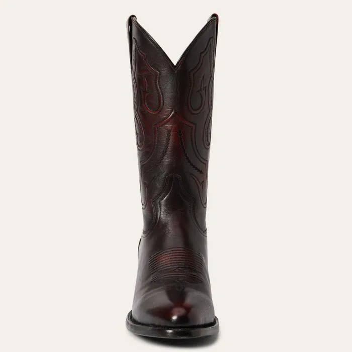 Carlisle Western Boots Black Cherry Men Stetson Western