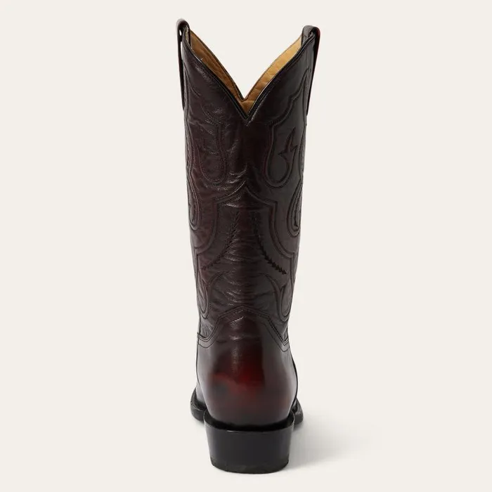 Carlisle Western Boots Black Cherry Men Stetson Western